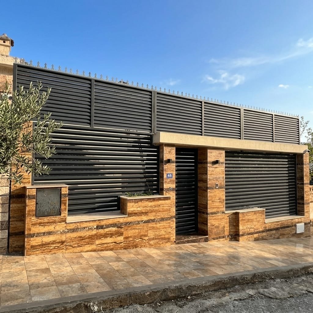 Panneau brise-vue — vue 2